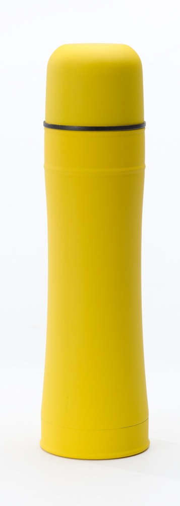 Logo trade promotional merchandise picture of: THERMOS COLORISSIMO, 500 ml yellow