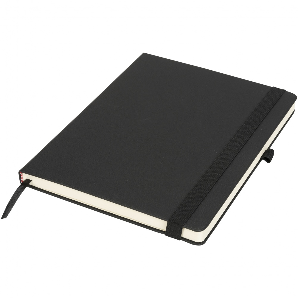 Logo trade advertising products image of: Rivista notebook large, black