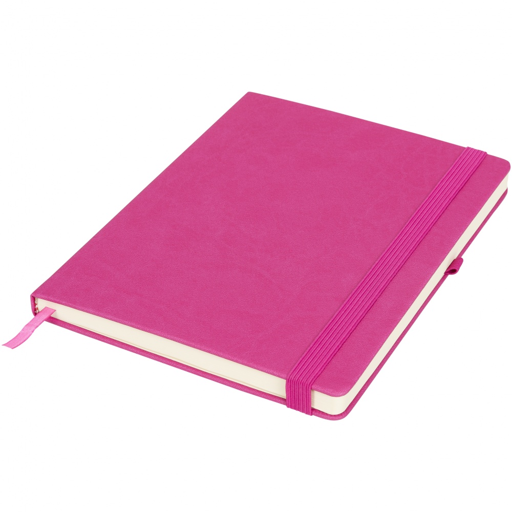 Logo trade corporate gifts picture of: Rivista notebook large, magneta