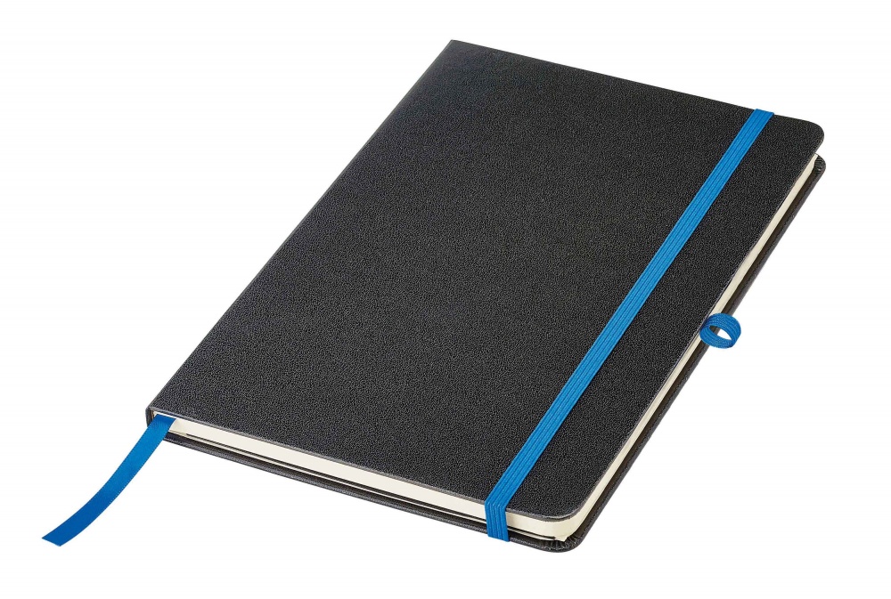 Logotrade business gift image of: Notebook A5, Blue