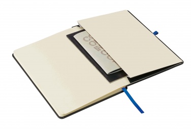 Logo trade promotional product photo of: Notebook A5, Blue