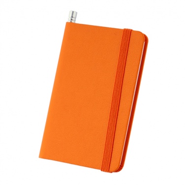 Logo trade promotional giveaways picture of: Notebook A7, Orange