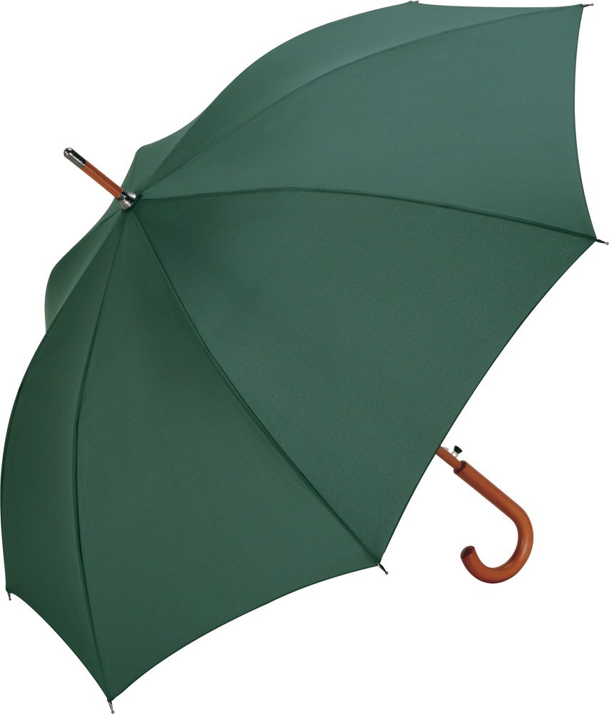 Logotrade advertising product picture of: Woodshaft regular AC  umbrella, green