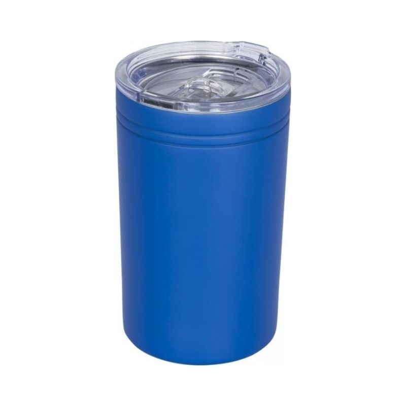 Logotrade business gift image of: Pika vacuum tumbler, royal blue