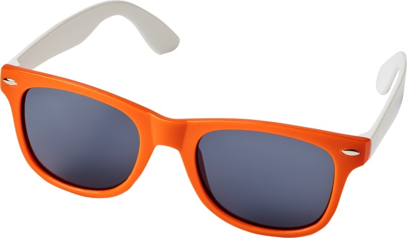 Logo trade business gifts image of: Sun Ray colour block sunglasses, orange