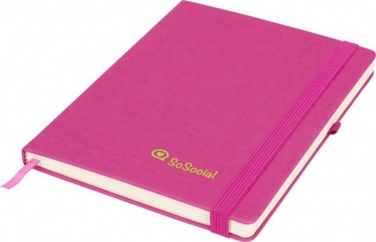 Logotrade advertising product image of: Rivista notebook large, magneta