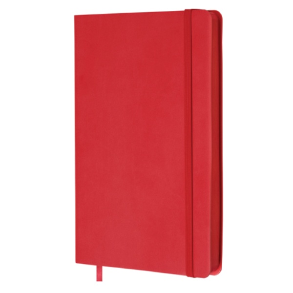 Logo trade advertising product photo of: Grid notebook Shady GRS A5, red