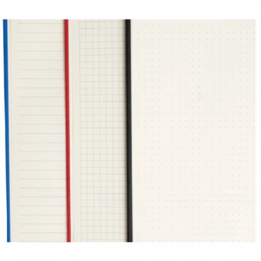 Logo trade promotional item photo of: Grid notebook Shady GRS A5, blue