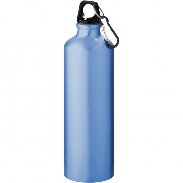 Logo trade advertising products image of: Oregon 770 ml aluminium water bottle with carabiner