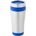 Elwood 410 ml insulated tumbler, Silver / Blue