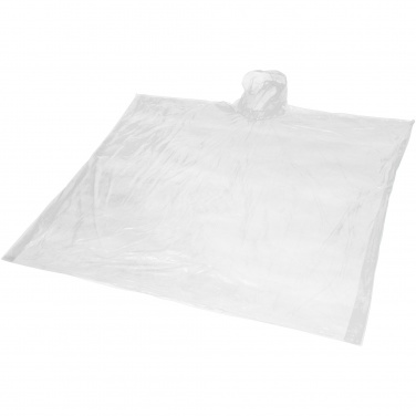 Logotrade promotional item picture of: Ziva disposable rain poncho with storage pouch