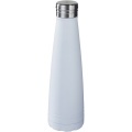 Duke 500 ml copper vacuum insulated water bottle, White