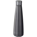 Duke 500 ml copper vacuum insulated water bottle, Grey