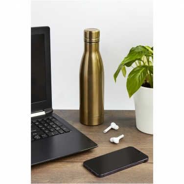 Logo trade promotional giveaways image of: Vasa 500 ml copper vacuum insulated bottle