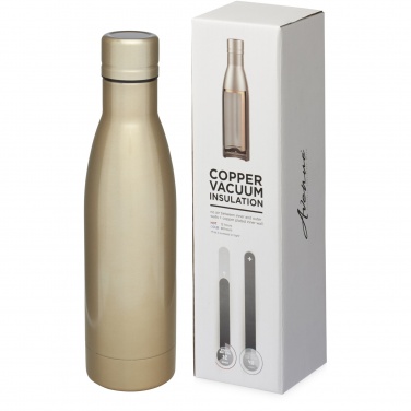 Logo trade promotional giveaways picture of: Vasa 500 ml copper vacuum insulated bottle