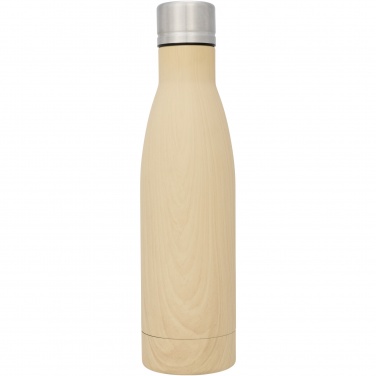 Logotrade business gifts photo of: Vasa 500 ml wood-look copper vacuum insulated bottle