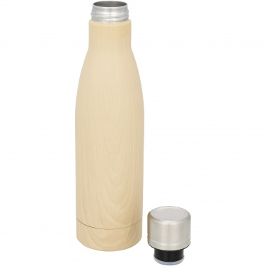 Logo trade promotional items picture of: Vasa 500 ml wood-look copper vacuum insulated bottle