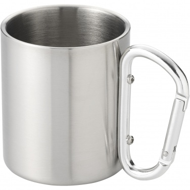 Logotrade corporate gift picture of: Alps 200 ml insulated mug with carabiner