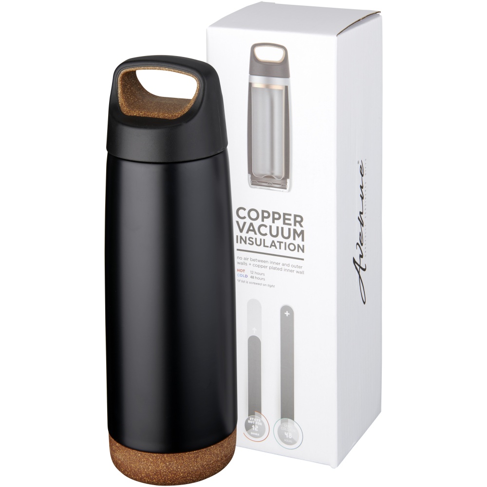 Logo trade promotional products image of: Valhalla 600 ml copper vacuum insulated water bottle