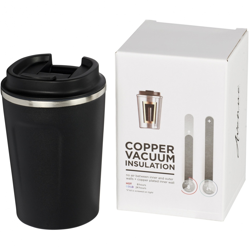 Logo trade promotional giveaway photo of: Leak-proof copper vacuum insulated tumbler Thor, 360 ml