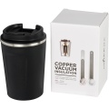 Thor 360 ml leak-proof copper vacuum insulated tumbler, Solid black