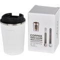 Thor 360 ml leak-proof copper vacuum insulated tumbler, White