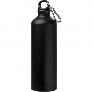 Logo trade corporate gifts image of: Oregon 770 ml matte water bottle with carabiner