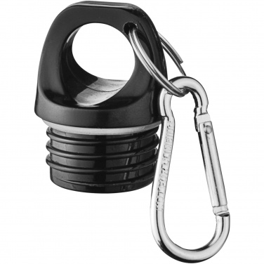 Logo trade promotional items picture of: Oregon 770 ml matte water bottle with carabiner