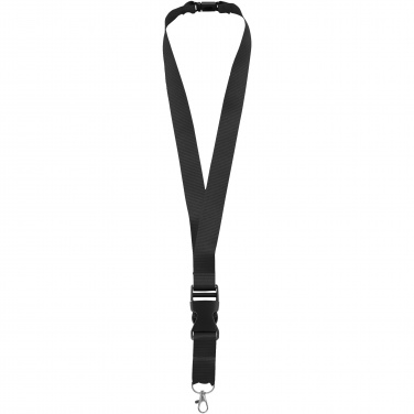 Logo trade promotional products picture of: Yogi lanyard detachable buckle break-away closure