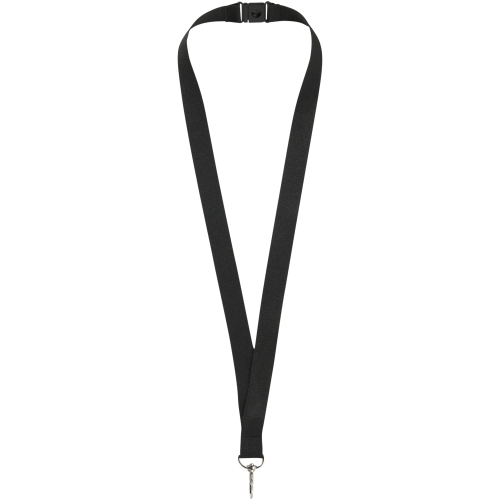 Logotrade promotional item picture of: Lago lanyard with break-away closure