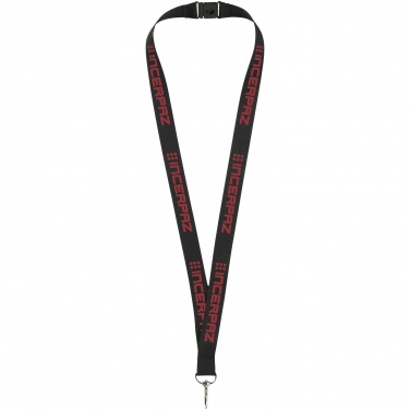 Logo trade promotional merchandise picture of: Lago lanyard with break-away closure