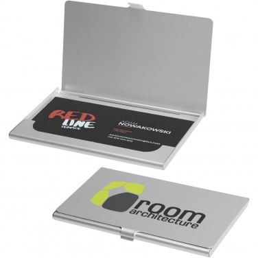 Logo trade promotional giveaways image of: Shanghai business card holder