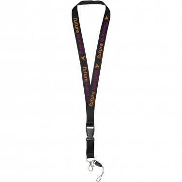 Logo trade promotional giveaways picture of: Sagan phone holder lanyard with detachable buckle