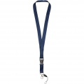 Sagan phone holder lanyard with detachable buckle, Navy