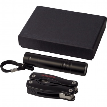 Logo trade business gift photo of: Scout multi-function knife and LED flashlight set