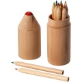 Bossy 12-piece coloured pencil set, Natural