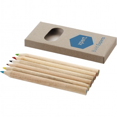 Logotrade corporate gifts photo of: Ayola 6-piece coloured pencil set