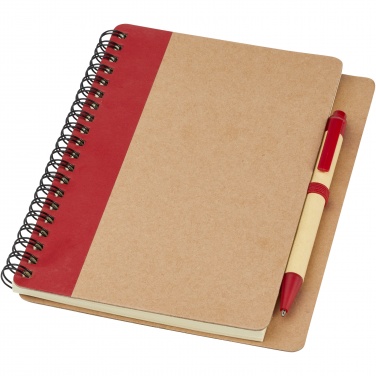 Logo trade advertising product photo of: Priestly recycled notebook with pen