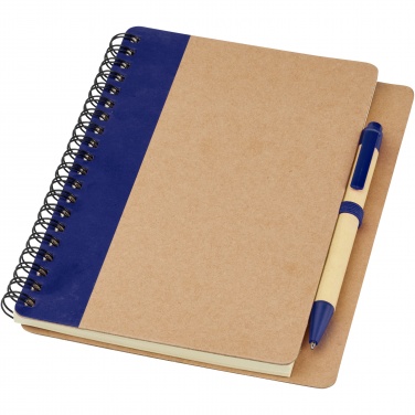 Logo trade promotional gift photo of: Priestly recycled notebook with pen