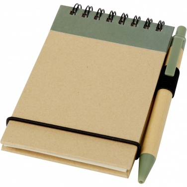 Logotrade promotional items photo of: Zuse A7 recycled jotter notepad with pen