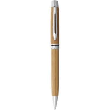 Logo trade promotional products image of: Jakarta bamboo ballpoint pen