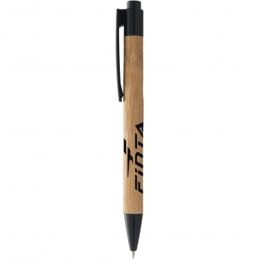 Logo trade advertising products image of: Borneo bamboo ballpoint pen