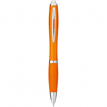 Logotrade promotional items photo of: Nash ballpoint pen with coloured barrel and grip