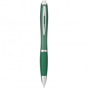 Logotrade promotional merchandise photo of: Nash ballpoint pen with coloured barrel and grip