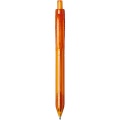 Vancouver recycled PET ballpoint pen, Transparent orange