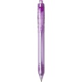 Vancouver recycled PET ballpoint pen, Transparent purple