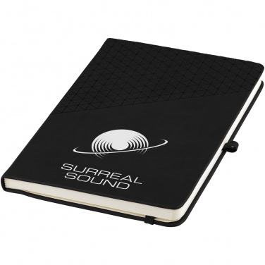 Logo trade advertising products picture of: Theta A5 hard cover notebook