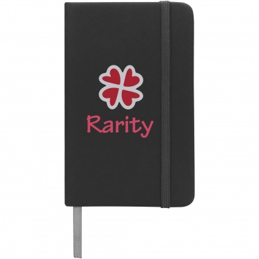 Logo trade corporate gifts picture of: Spectrum A6 hard cover notebook