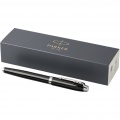 Parker IM rollerball pen, Solid black / Chrome