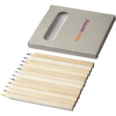 Logotrade promotional gift picture of: Tallin 12-piece coloured pencil set